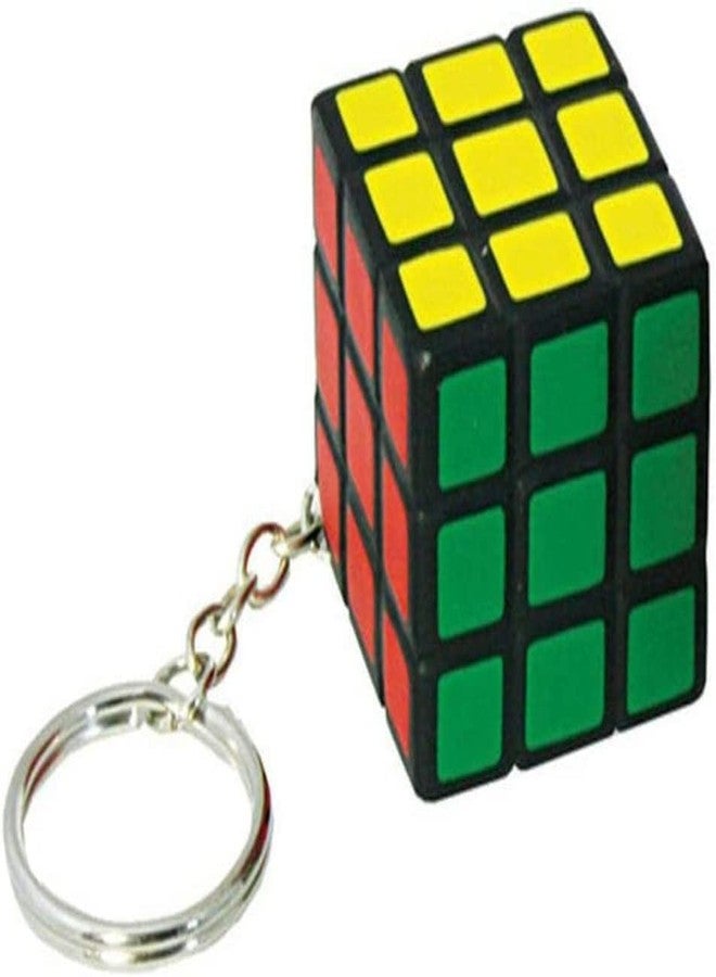 YOOKO® (Pack of 2) Keychain 3x3 (Stickered) | Mini Speed Cube | Portable & Fun | Suitable for All Ages | Great Gift Idea - Image 3
